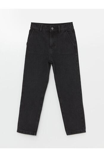 LC Waikiki Lcw Kids Boy's Jeans Trousers with Adjustable Elastic Waist