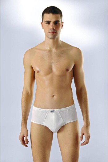 Anıt 1150 Combed Cotton Men's Underwear White Size L Delist