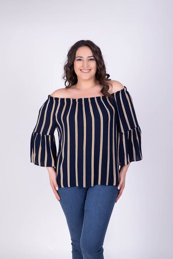 MYLİNE Off Shoulder Blouse