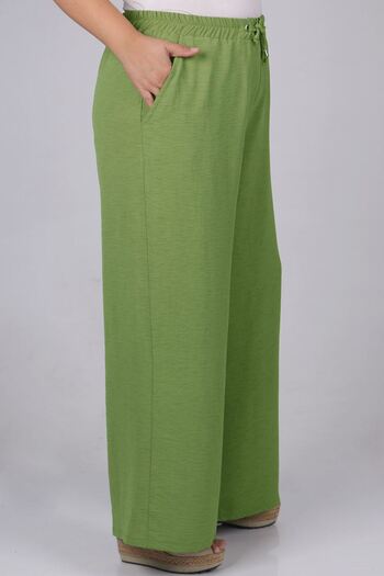 Eslina 9170 Plus Size Nefti Moskino Trousers - Wide Leg