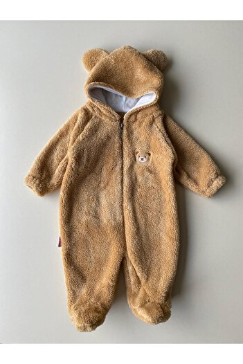 MeaShop Peluş Ayıcık Bebek Uyku Tulumu Unisex Wellsoft