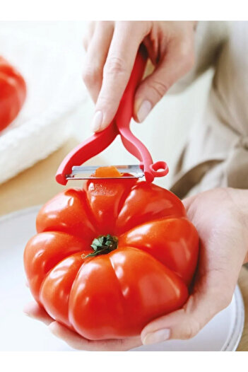 Tupperware 3-Piece Peeler Set - Black, Red and Yellow