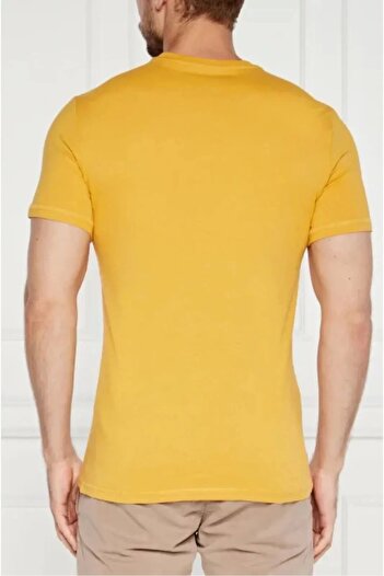 Guess Ανδρικό κίτρινο μπλουζάκι SS CN LOGO TEE M4YI15I3Z14-G2E0