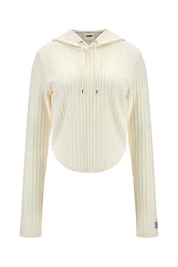 Guess Women's Anneka Ecru Sweatshirt