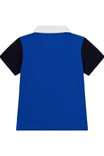 Guess Ss Polo Children's Blue T-Shirt N4Yp00K9Wf4-G76G