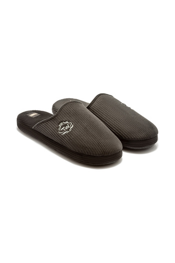 Twigy Men's House Slippers - Muted Black 41/46