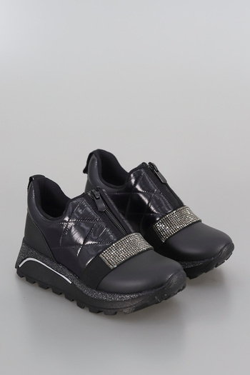 Mamito Ayakkabı Mdl 182 Stoned Zippered Children's Sports Shoes