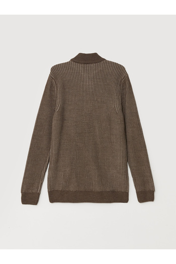 LC Waikiki High Collar Long Sleeve Men's Knitwear Sweater