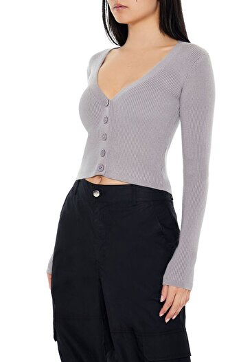 Forever 21 Dar Kesim Ribana Hırka