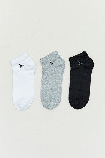 Fulla Moda Booties Socks Set - 3-Piece