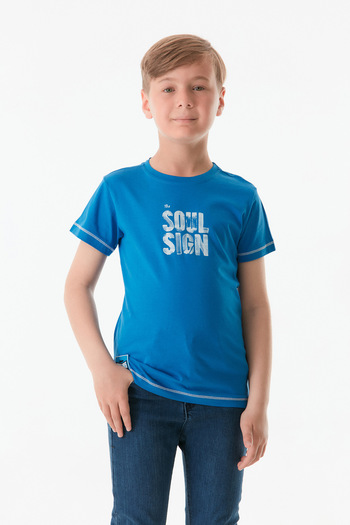 Fulla Moda Tricou pentru băiat - Imprimat față și spate