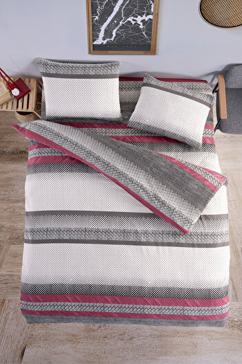 Güvenal Daisy Cotton Double Duvet Cover Set |   Duvet Cover |   Dowry Set |