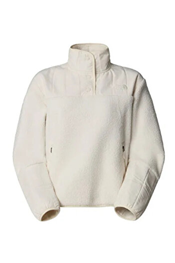 THE NORTH FACE Γυναικείες φλις μπλούζες Cragmont W Fleecy 1/4 Snap - NF0A84IBQLI1 Μπεζ