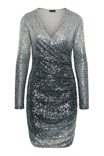 PIECES PCDELPHIA LS Rochie JRS Wrap cu design nou