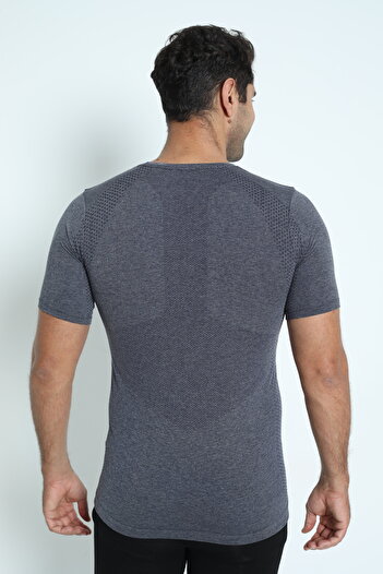 DONEX Men's Fitness Seamless Sweat-Proof Sports T-Shirt