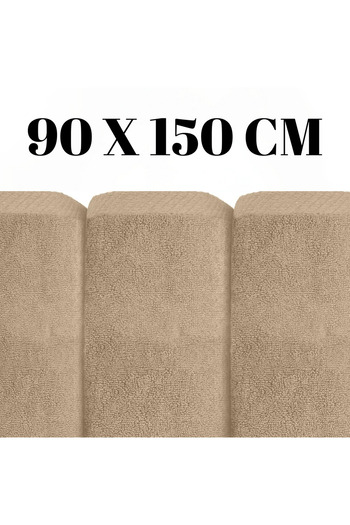 KAYABEY HOME Πετσέτα μπάνιου Caramel Color Large 90x150 100% βαμβακερή ανοιχτό καφέ Πετσέτα μπάνιου Πετσέτα μπάνιου