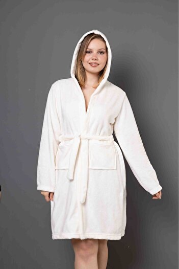 mervemoda KADIN ULTRASOFT CEPLİ SABAHLIK