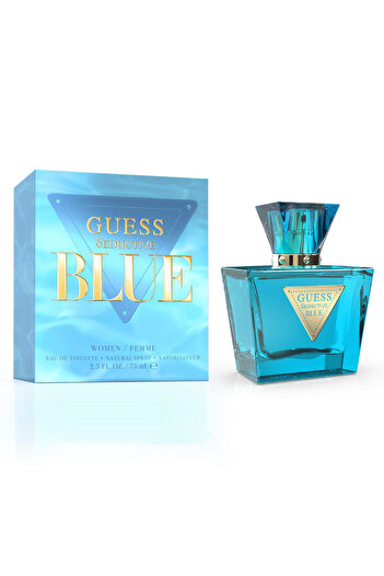 Guess Women's Perfume - Seductive Blue Edt 75 Ml