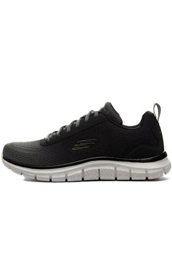 SKECHERS Track Ripkent Memory Foam Memory Sole Black Khaki Casual Men's Sports Shoes