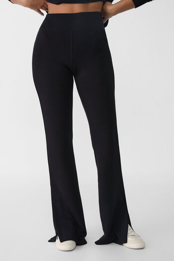 Stradivarius Soft-touch flared trousers