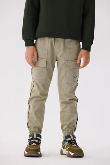 Nebbati Bg Store Boy's Beige Pants