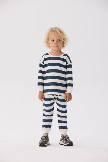 Nebbati Basic Bg Store Baby Boy Striped Set