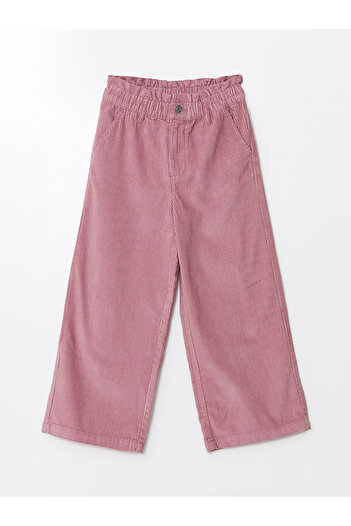 LC Waikiki Lcw Wideleg Velvet Girl's Trousers