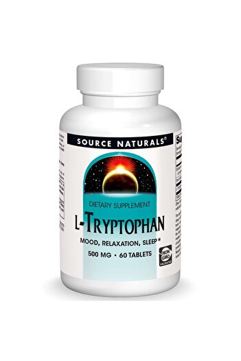 source naturals L Tryptophan, 500 mg, 60 Tablets