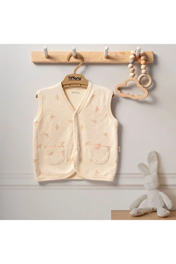 Tiffany Organic Bird Theme Baby Vest - 2424005
