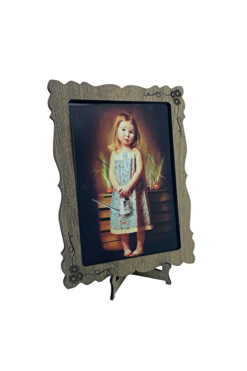 afili toys Daisy Patterned Small Wooden Picture Frame