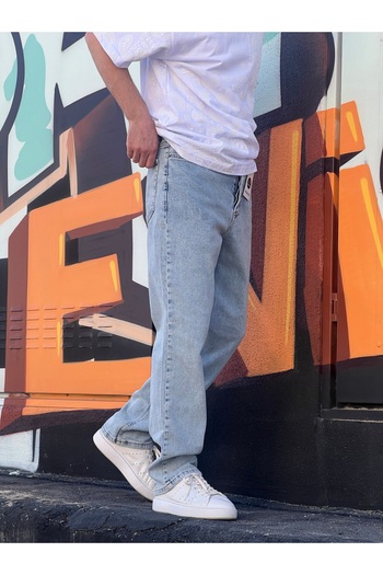 wamoss Vintage Men's Baggy Pants - Mbg Cut