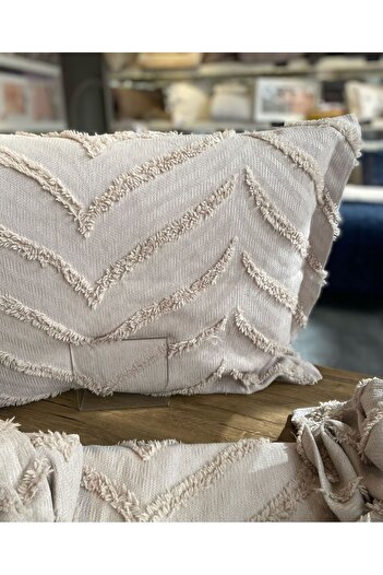 ESTİMA Aslan Tekstil Nermin Kapiçino Double Pompom Bedspread