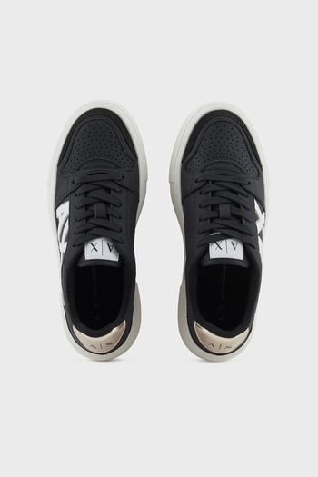 Armani Exchange Logolu Sneaker Ayakkabı  AYAKKABI XDX147 XV830 T780