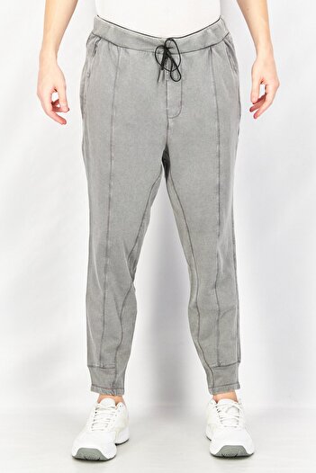 Puma Men Sportswear Fit Textured Jogger Pants, Grey