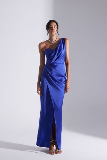 BETTY & SAM Egyujjú Draped OLA Saks estélyi ruha