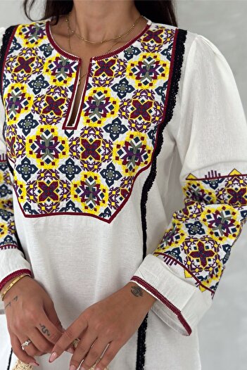 FEMELLE Women Embroidered Embroidered Dress
