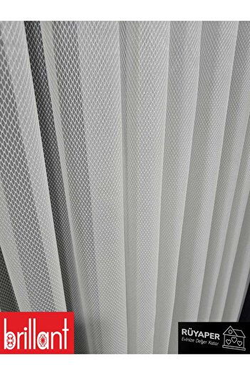 Brillant Rüyaper Italian Series Trendy Product Tight Pleat Velassa Tulle Curtain Suitable for All Rooms