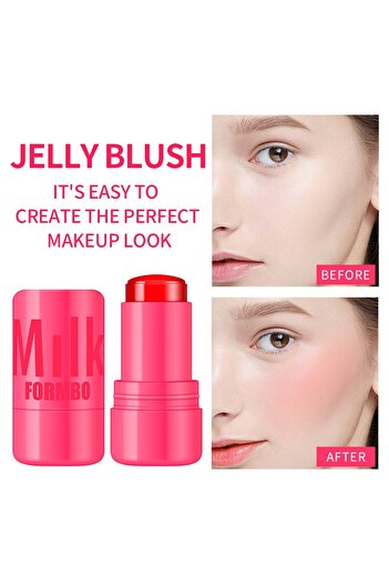 Choice Milk Jelly Blush Milk Makeup Jelly Tint Blush Milk Coolings Water Jelly Tint 0.18 Oz Water Jelly ...