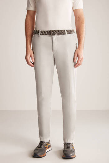 Hemington Açık Gri Yazlık Chino Pantolon