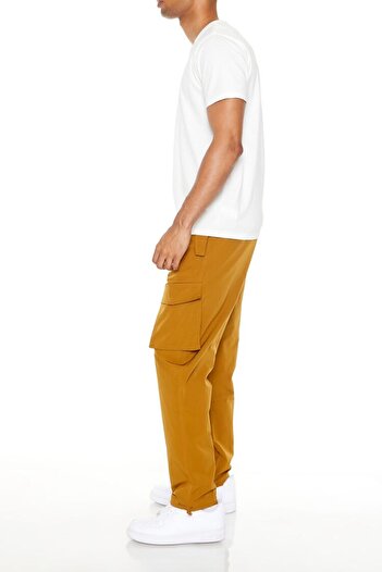 Forever 21 Slim-Fit İpli Kargo Pantolon
