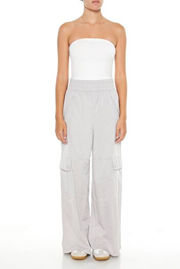 Forever 21 Reflective Paraşüt Pantolonu