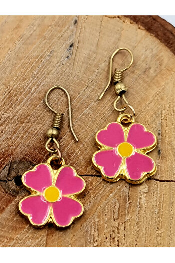 Monalisa Home Daisy Pink Color Earrings