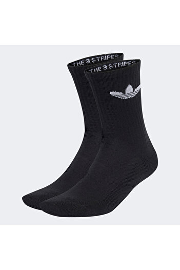 adidas Трелистна възглавница 3'Lü Unisex Siyah Çorap