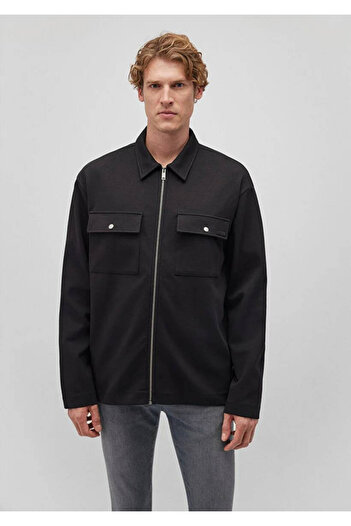 Mavi Black Zippered Sweatshirt - 0s10177-900