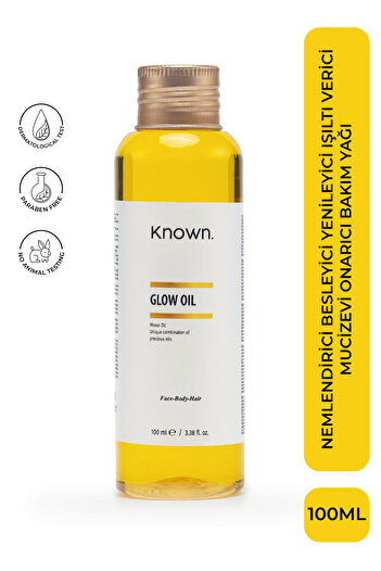 KNOWN. Moisturizing Nourishing Renewing Radiance Miraculous Repair Care Oil