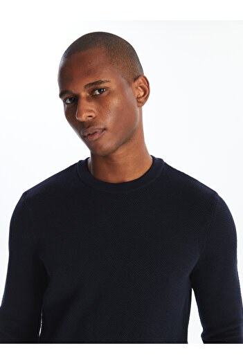 LC Waikiki Crew Neck Long Sleeve Men's Knitwear Sweater