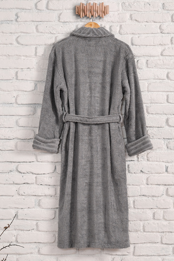Doqu Home Ivory Bathrobe Gray - L/Xl 130 Model Fabric