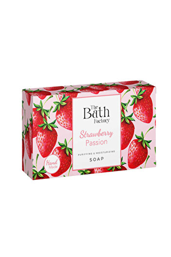 THE BATH FACTORY Hydratační mýdlo na ruce a tělo - Jahoda