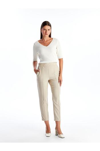 LC Waikiki LCWAIKIKI Classic Women's Trousers with Elastic Waist