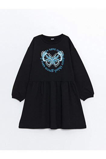 LC Waikiki Lw - Crew Neck Girl's Dress